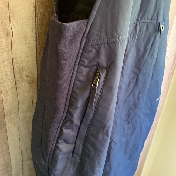 Women’s Navy Zip-Up Snowsuit Overalls from Arctix, Size 2X - Picture 3 of 9